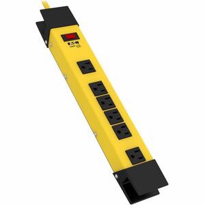 6OUT SAFETY PWR STRIP METAL 9FT 5-15R GF